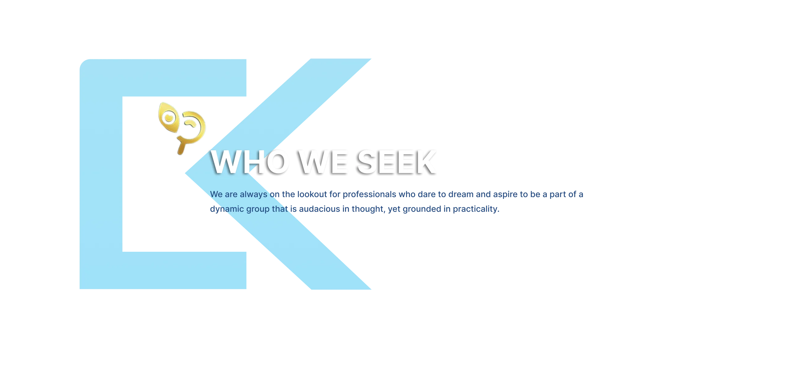who we seek